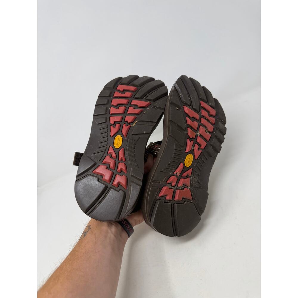 Chaco Z/2 Vibram Unaweep Stitch Brown Sandals Womens Size 7 - Picture 6 of 6